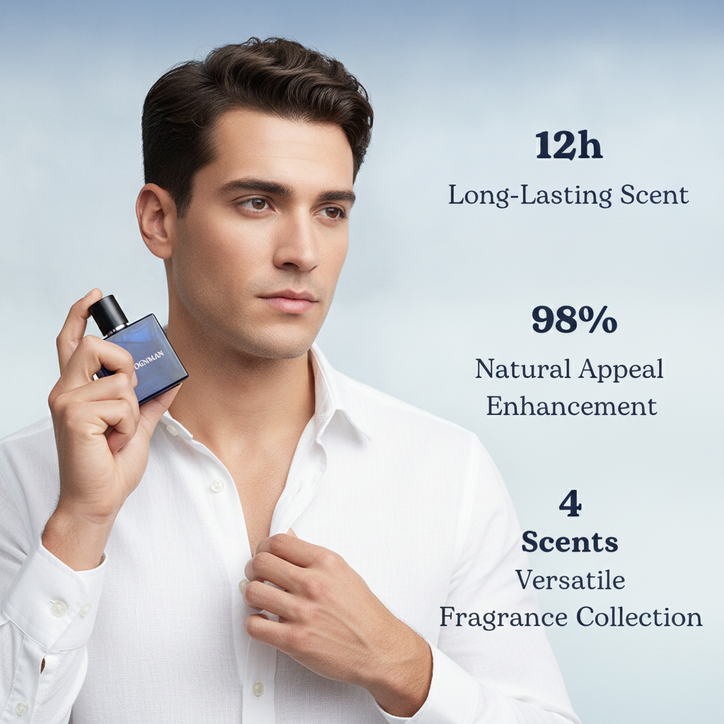 Pheromone Perfume Men For Date 120ml Cologne Masculinos Perfumes Hombre Gift Box 4 Pcs Set Charming Man Body Spray Parfums Homme